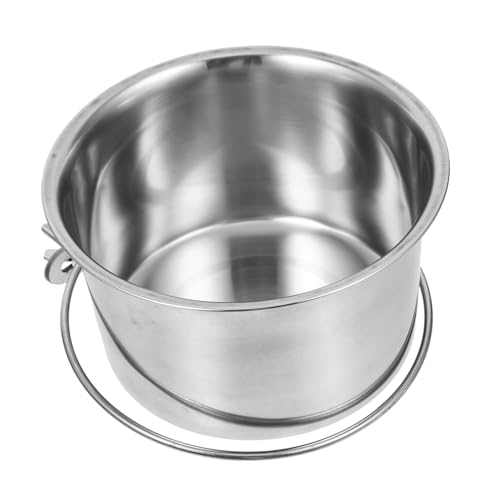 UKCOCO Hängender Hundenapf Aus Edelstahl Mit Halterung Anti-überlauf Futter Und Wassernapf Für Große Hunde Für Käfige Und Hundeboxen Tief UKCOCO Hängender Hundenapf Aus Edelstahl Mit Halterung Anti-überlauf Futter Und Wassernapf Für Große Hunde Für Käfige Und Hundeboxen Tief von UKCOCO