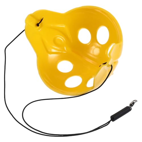 UKCOCO multifunktionaler Lebensraum Frosch -Terrarium Plattform Nest Krötenhaus Frosch-Panzer Lebensraum für Haustiere empfindlicher Lebensraum für Reptilien Abs Yellow von UKCOCO