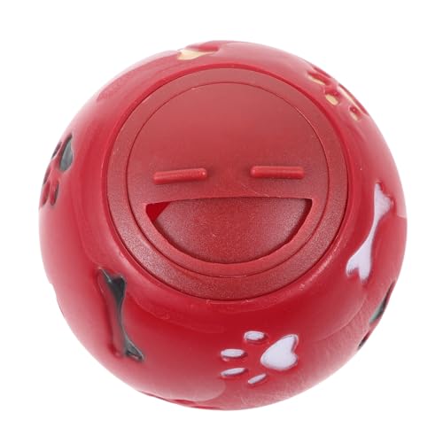 UKCOCO undichtes Lebensmittelspielzeug Hunde-Puzzle- Rot Hunde Interaktives lustig Interactive Dog Toys Dog chew Toy puzzlematte Leckageball Hund leckt Futter von UKCOCO
