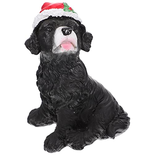 ULDIGI 1stück Resin Dog Statue Süße Weihnachtsmütze Dekofigur Für Zuhause Perfektes Für Hundeliebhaber Niedliche Hundeskulptur Leicht Und Langlebig ULDIGI 1stück Resin Dog Statue Süße Weihnachtsmütze Dekofigur Für Zuhause Perfektes Für Hundeliebhaber Niedliche Hundeskulptur Leicht Und Langlebig von ULDIGI
