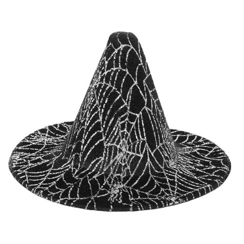 ULDIGI Doll Witch Hat Für Haustiere Hexenhut Für Halloween Dekorative Cosplay-Kopfbedeckung Mit Spinnennetzdesign Für Kleine Hunde Und Katzen Leicht Und Bequem ULDIGI Doll Witch Hat Für Haustiere Hexenhut Für Halloween Dekorative Cosplay-Kopfbedeckung Mit Spinnennetzdesign Für Kleine Hunde Und Katzen Leicht Und Bequem von ULDIGI
