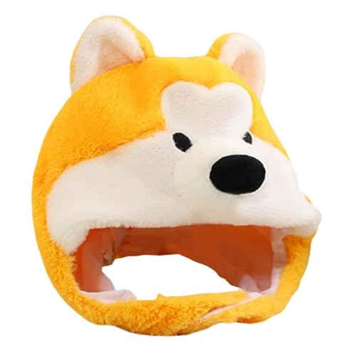 ULDIGI Plüsch-hundemütze Für Party Foto-Requisite Cosplay-Kopfbedeckung Lustiger Hundekopf Hut Kreatives ULDIGI Plüsch-hundemütze Für Party Foto-Requisite Cosplay-Kopfbedeckung Lustiger Hundekopf Hut Kreatives von ULDIGI