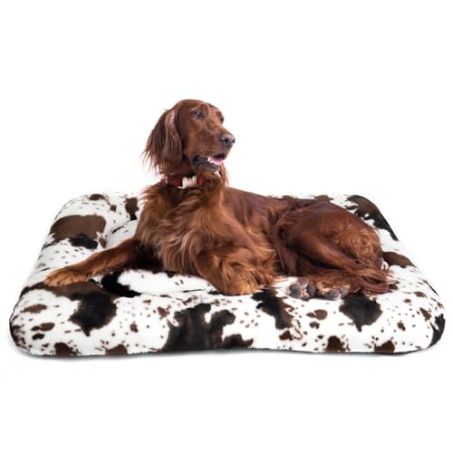 ULIGOTA Hundebettunterlage für große Hunde, weich, rutschfest, Weiß/Braun ULIGOTA Hundebettunterlage für große Hunde, weich, rutschfest, Weiß/Braun von ULIGOTA