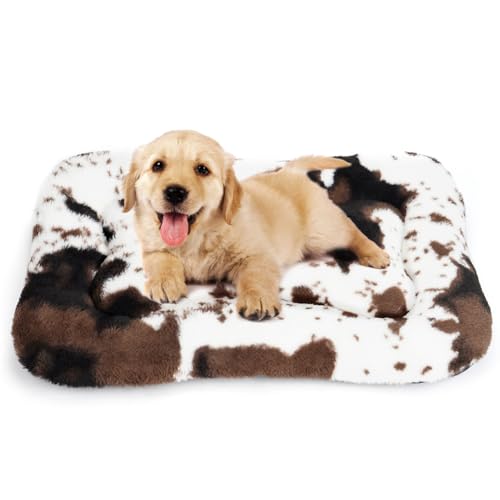 ULIGOTA Weiche Hundebox-Matte für kleine Hunde, weiches Hundebett, rutschfeste Hundehütte von ULIGOTA