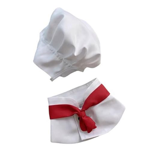 Hundekatzen Köche Kostüm Set Cosplay Halloweens Party Koch Outfit Haustierkleidung Für Halloweens Und Cosplay Event von ULIJTH