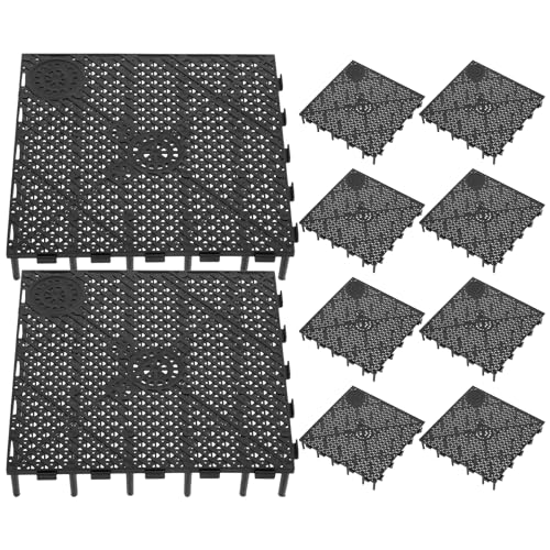 ULTECHNOVO 10 x Filterplatte für Aquarien, Sandteiler, PVC, Kies-Filterplatte, Aquarium-Substrat, Schicht-Spleißen, Aquarium-Zubehör von ULTECHNOVO