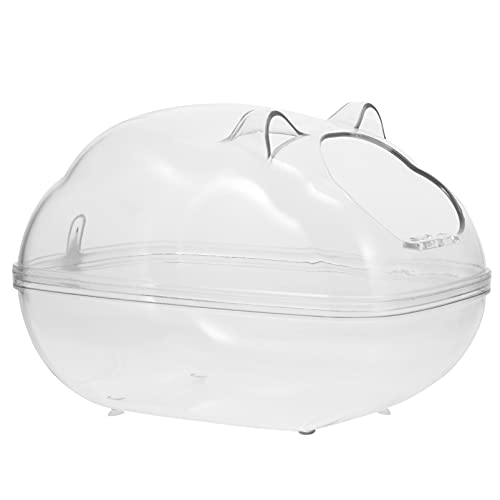 ULTECHNOVO 2st Hamsterbad Rennmaus Badezimmer Hamster Badewanne Hamster-badewanne Badezimmer Für Kleine Tiere Hamster-sandkasten Hamsterzubehör Kleines Tier Plastik Waschbecken EIN Bad Nehmen von ULTECHNOVO