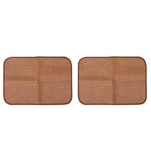 ULTECHNOVO Haustier Hund Kühl Matte Für 2pcs Rattan Matte Set Kühl Matratze Für Bett von ULTECHNOVO