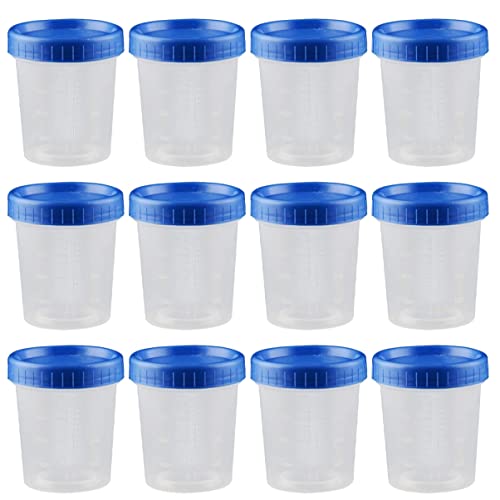 ULTECHNOVO 120 Ml Messbecher Zur Probenentnahme 25 Deckel Auslaufsicher Einfach Zu Verwenden Laborqualität ULTECHNOVO 120 Ml Messbecher Zur Probenentnahme 25 Deckel Auslaufsicher Einfach Zu Verwenden Laborqualität von ULTECHNOVO