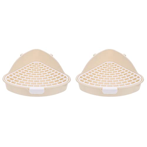 ULTECHNOVO Groß Triangle Potty Trainer Pets 2Er Box & Frettchen Und Müll Hausgitter Tierecke Wc-Behälter - Galesaurus Einstreu Trainer Schublade Wc Schweine Chinchilla Sand für Spielzeughase ULTECHNOVO Groß Triangle Potty Trainer Pets 2Er Box & Frettchen Und Müll Hausgitter Tierecke Wc-Behälter - Galesaurus Einstreu Trainer Schublade Wc Schweine Chinchilla Sand für Spielzeughase von ULTECHNOVO