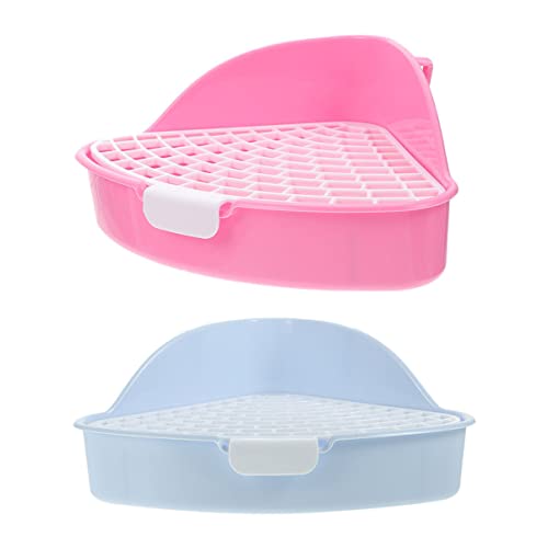 ULTECHNOVO 2er-Box Kaninchentoilette Kaninchenklo Kaninchen-trainingstoilette Kaninchen-töpfchentrainer Hamster-Trainings-töpfchen Kaninchenstreu Kaninchenstall Haustier Plastik Bettwäsche ULTECHNOVO 2er-Box Kaninchentoilette Kaninchenklo Kaninchen-trainingstoilette Kaninchen-töpfchentrainer Hamster-Trainings-töpfchen Kaninchenstreu Kaninchenstall Haustier Plastik Bettwäsche von ULTECHNOVO