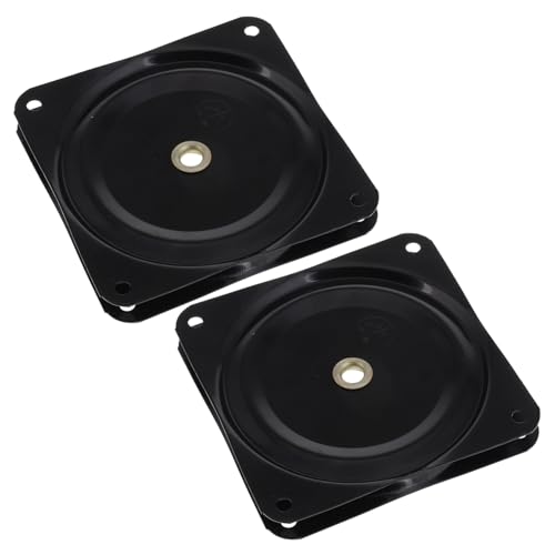 ULTECHNOVO 2St Möbeldrehteller Pan-Instrument aus Stahl Selbstklebende Etiketten Auto Hitzeschild Erstickungsetiketten Drehstuhl Drehscheibe Drehstuhl Ersatzteile kaltgewalzter Stahl Black ULTECHNOVO 2St Möbeldrehteller Pan-Instrument aus Stahl Selbstklebende Etiketten Auto Hitzeschild Erstickungsetiketten Drehstuhl Drehscheibe Drehstuhl Ersatzteile kaltgewalzter Stahl Black von ULTECHNOVO