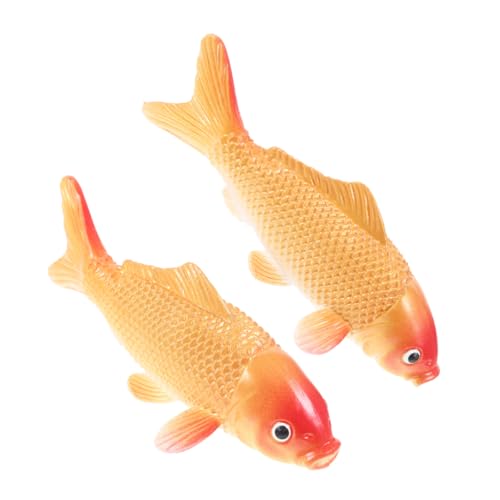 ULTECHNOVO 2stücke Kompakte Fisch Dekoration Für Aquarium Unterwasser Kunstfisch Modell Aus PVC Für Haushaltdekoration Fotorequisiten Simulation Fischfigur Requisiten von ULTECHNOVO