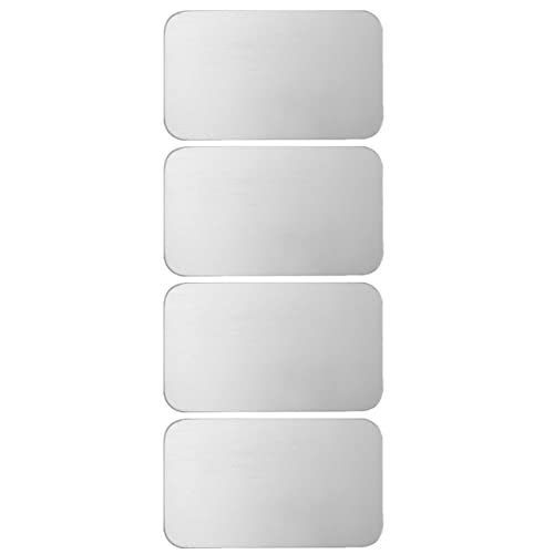 ULTECHNOVO Kühlmatte 4 Stück Hamster Aluminiumplatte Haustier-kühlkissen Hält Kaninchen Kühl ULTECHNOVO Kühlmatte 4 Stück Hamster Aluminiumplatte Haustier-kühlkissen Hält Kaninchen Kühl von ULTECHNOVO