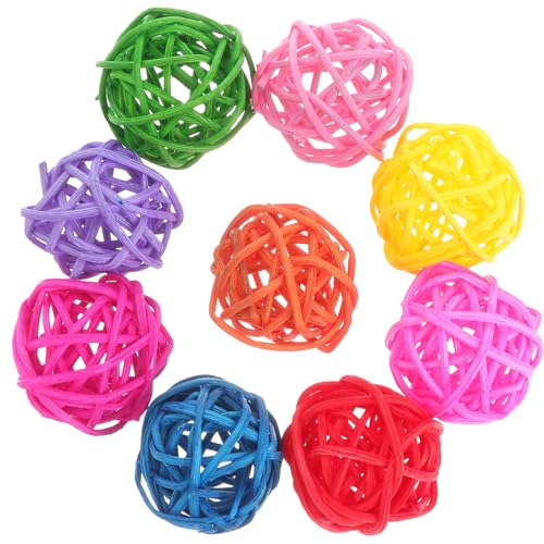 ULTECHNOVO 50pcs Papagei Kauspielzeug Vogel Dekor Vogel Glocke Kauspielzeug Papagei Rattan Ball Spielzeug Karton Katzenhaus Haustier Gewebte Rattan Bälle Vogel Spielzeug Sittich Spielzeug Gras und ULTECHNOVO 50pcs Papagei Kauspielzeug Vogel Dekor Vogel Glocke Kauspielzeug Papagei Rattan Ball Spielzeug Karton Katzenhaus Haustier Gewebte Rattan Bälle Vogel Spielzeug Sittich Spielzeug Gras und von ULTECHNOVO