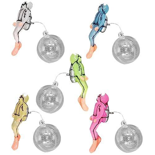 ULTECHNOVO 5sätze Aquarium Schwimmender Taucher Dekoration Für Innenraum Aquarium Taucher Ornament Bezauberndes Dekoration Ornament Dekorationen von ULTECHNOVO