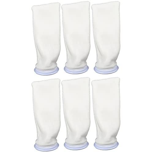 ULTECHNOVO 6Er-Pack 4-Zoll-Ringfiltersocken – Filzfilterbeutel Für Aquarien Aquariensocken Für Tanksumpf Salzwasser Süßwasser 6 Zoll/8 Zoll/10 Zoll Lang von ULTECHNOVO