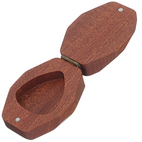 ULTECHNOVO Kasten Aufbewahrungsbox Auswählen Plektrum Holzkiste Thumb-Pick-Fall Plektrumbox Holz Sammler Von Holzpickeln Aufbewahrungsbox Für Gitarrenpicks Schlüsselanhänger Hölzern Rucksack von ULTECHNOVO