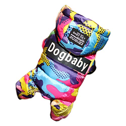 ULTECHNOVO Kleider Haustier Warmer Hund Wintermantel mit Kapuze Kleiner Hund Daunen Leichter Schneeanzug Bekleidung für Kleine Mittelgroße Hunde Winteroutfit Mantel für Kaltes Wetter XXL ULTECHNOVO Kleider Haustier Warmer Hund Wintermantel mit Kapuze Kleiner Hund Daunen Leichter Schneeanzug Bekleidung für Kleine Mittelgroße Hunde Winteroutfit Mantel für Kaltes Wetter XXL von ULTECHNOVO
