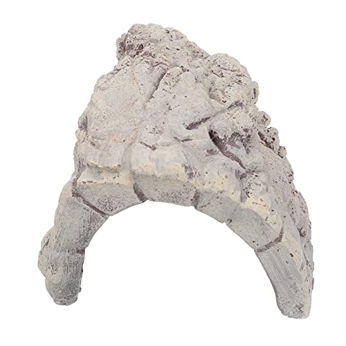 ULTECHNOVO Reptilien Verstecken Stein Höhle Schlange Box Harz Felsen Modell Pet Supply Hiding Cave von ULTECHNOVO