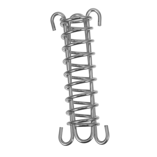 ULTECHNOVO Hunde-springleine Aus Edelstahl Stoßdämpfer Für Große Hunderassen Verstellbare Outdoor-Leine Mit Zugkraft Für Wandern Und Camping von ULTECHNOVO
