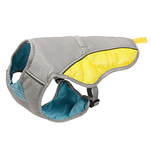 ULTECHNOVO Outdoor-Bekleidung Hundekühlweste Verdunstungskühlweste Für Hunde Atmungsaktive Mesh-Hundeweste Mit Verstellbaren Trägern Kompatibel Mit Geschirren Sommerkühlmantel Für Hunde Xs von ULTECHNOVO