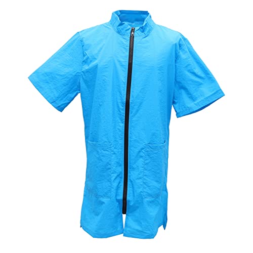 ULTECHNOVO Hundepflege-Kittel Haustierfriseur-Friseurjacke Arbeitskleidung Mit Taschen Antistatische Katzenpflege-Schürzenlänge Kosmetologie-Uniformen Für änner Blau XL ULTECHNOVO Hundepflege-Kittel Haustierfriseur-Friseurjacke Arbeitskleidung Mit Taschen Antistatische Katzenpflege-Schürzenlänge Kosmetologie-Uniformen Für änner Blau XL von ULTECHNOVO