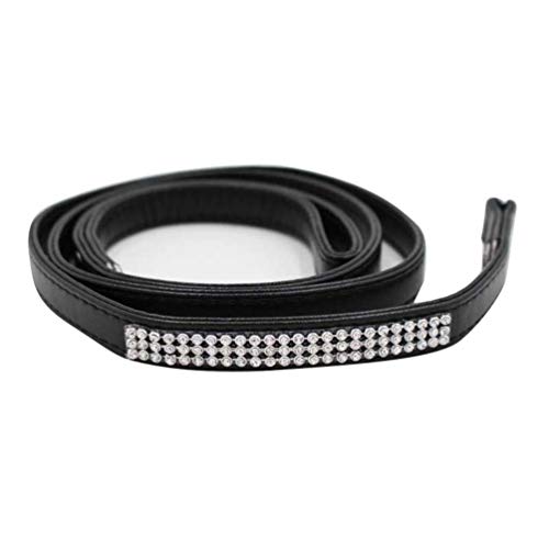 ULTECHNOVO Haken Für Das Haustierhalsband Bling Hund Leine Katzenhalsband Mit Strass Kleine Hundeleine Hundespaziergang Traktionsgurt Für Haustiere Hund Fuß Leine Leder Leine Schwer Neo von ULTECHNOVO