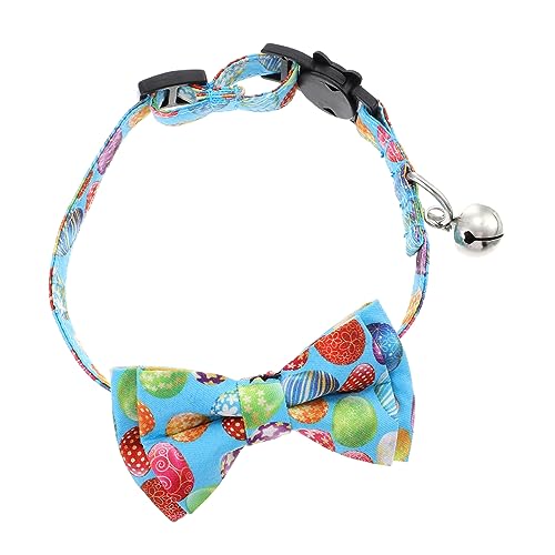 ULTECHNOVO Katzengeschirr mit Karotten Design Verstellbares Halsband mit Schleife Strapazierfähig und Bequem für Katzenbabys für Ostern und Besondere Anlässe von ULTECHNOVO