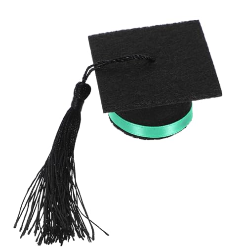 ULTECHNOVO Kleiner Hut des Tierarztes kleine Graduiertenmütze winzig Hamster Haustierkostümzubehör Mini-Grad-Quasten Mini-Hut Abschlusskappen Hut für Kleintier gefühlt Green ULTECHNOVO Kleiner Hut des Tierarztes kleine Graduiertenmütze winzig Hamster Haustierkostümzubehör Mini-Grad-Quasten Mini-Hut Abschlusskappen Hut für Kleintier gefühlt Green von ULTECHNOVO