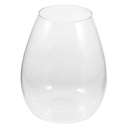 ULTECHNOVO Micro Landscape Terrarium Glasflasche Dekorativer Sukkulenten Pflanzbehälter DIY Miniatur Ökosystem Leichter Bruchsicherer Pflanzenhalter für Wohn und Arbeitsbereiche von ULTECHNOVO
