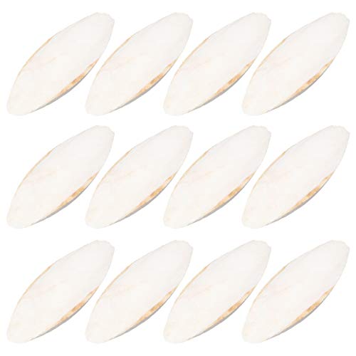 ULTECHNOVO Vogelfutter Cuttlebones Natürliche Kuschelknoche Spielzeug Knochen Vogel Tuppentlebone Für Sittiche Cockatiel Ara Conur (10 cm 12 Stücke) Cuttlebone Shell Vogelkäfig von ULTECHNOVO