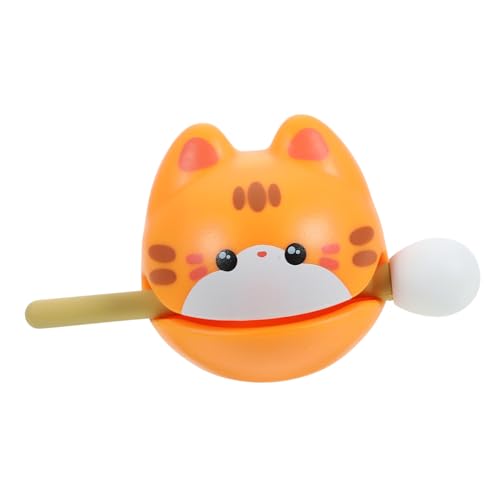 ULTECHNOVO Orangefarbenes Katzenfischspielzeug Aus Holz Plüschkatze Katzen Katzenspielzeug Katzenkunst Interaktives Katzenspielzeug Kätzchenspielzeug Cartoon Schlagzeug Beruhigendes ULTECHNOVO Orangefarbenes Katzenfischspielzeug Aus Holz Plüschkatze Katzen Katzenspielzeug Katzenkunst Interaktives Katzenspielzeug Kätzchenspielzeug Cartoon Schlagzeug Beruhigendes von ULTECHNOVO