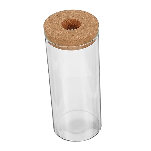 ULTECHNOVO Pflanzen Terrarium Glasflasche DIY Mikrolandschaftsbehälter Für Blumen Und Moos Ökologische Flasche Mit Holzstopfen Für Zuhause Büro von ULTECHNOVO