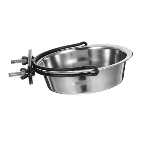 ULTECHNOVO Edelstahlschüssel Mit Abnehmbarem Cliphalter Für Küche Zum Kochen Servieren Und Mischen Bruchsicheres Metallbecken Mit Verbrühungsschutz Für Mahlzeitenzubereitung von ULTECHNOVO