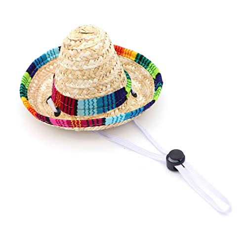 ULTECHNOVO Hundekleidung Sombrero-Hut Für Mittelgroße Chihuahua-kostüme Partyzubehör von ULTECHNOVO
