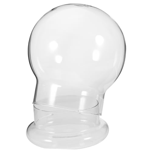 ULTECHNOVO Terrarium Flasche für Pflanzen Dekorativer Mikrolandschaft Behälter Transparente Flasche mit Großem Loch für Moos und Blumen Kompakt Leicht und für von ULTECHNOVO