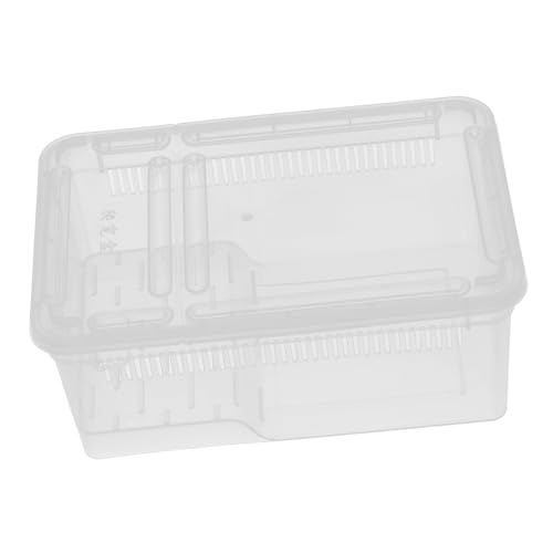 ULTECHNOVO Transportbox Für Reptilien Aus Kunststoff Transparenter Behälter Mit Belüftungslöchern Insektenbox Schlangenkäfig Eidechsengehäuse Futterbehälter Für Schlangen ULTECHNOVO Transportbox Für Reptilien Aus Kunststoff Transparenter Behälter Mit Belüftungslöchern Insektenbox Schlangenkäfig Eidechsengehäuse Futterbehälter Für Schlangen von ULTECHNOVO