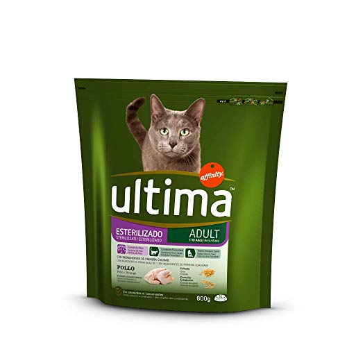 ULTIM Sterilisiertes Katzenfutter mit Huhn, 800 g von ULTIM