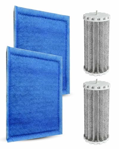 ULZOZN Biowheel Aquariumfilter mit 2 x Rite-Größe C-Kartuschen, passend für Marineland Penguin 200, 350, 200B, 350B, Biowheel Aquariumfilter ersetzen PRBW2350B, 2 Stück ULZOZN Biowheel Aquariumfilter mit 2 x Rite-Größe C-Kartuschen, passend für Marineland Penguin 200, 350, 200B, 350B, Biowheel Aquariumfilter ersetzen PRBW2350B, 2 Stück von ULZOZN