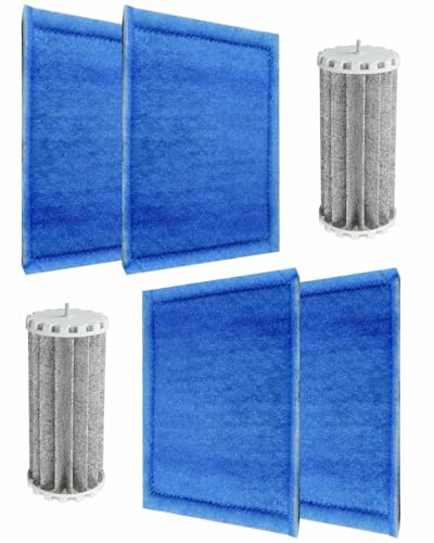 ULZOZN Biowheel Aquariumfilter mit 4 x Rite-Größe C-Kartuschen, passend für Marineland Penguin 200, 350, 200B, 350B, Biowheel Aquariumfilter ersetzen PRBW2350B, 2 Stück ULZOZN Biowheel Aquariumfilter mit 4 x Rite-Größe C-Kartuschen, passend für Marineland Penguin 200, 350, 200B, 350B, Biowheel Aquariumfilter ersetzen PRBW2350B, 2 Stück von ULZOZN