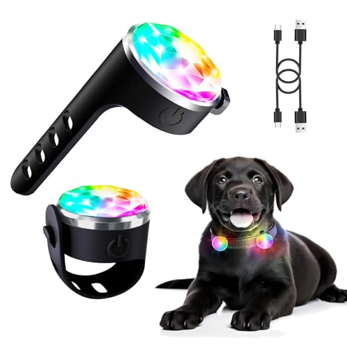 UMIONE PET LIGHT: Wasserdichtes Hundelicht, langlebig und ideal für Nachtspaziergänge (UMIONE-WHITE-01) von UMIONE