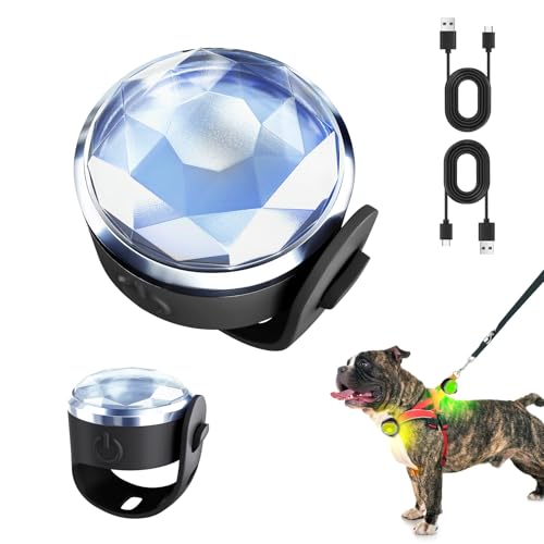 UMIONE PET LIGHT: Wasserdichtes Hundelicht, langlebig und ideal für Nachtspaziergänge (in Geschenkverpackung) (UMIONE-WHITE-02) von UMIONE