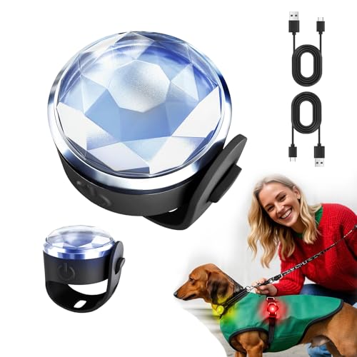 UMIONE PET LIGHT: Wasserdichtes Hundelicht, langlebig und ideal für Nachtspaziergänge (in Geschenkverpackung) (UMIONE-WHITE-02) von UMIONE