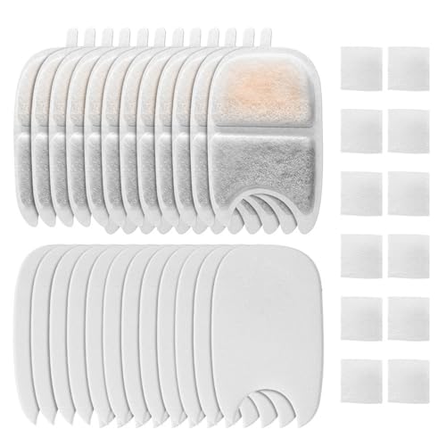 UMLIPOT Filter füR 4l Trinkbrunnen 12 Filter Filter Katzenbrunnen 12 Vorgefilterte SchwäMme und 12 SchwäMme Fur Wasserpumpe Filter füR Katzenbrunnen Mit Harz Und Aktivkohle UMLIPOT Filter füR 4l Trinkbrunnen 12 Filter Filter Katzenbrunnen 12 Vorgefilterte SchwäMme und 12 SchwäMme Fur Wasserpumpe Filter füR Katzenbrunnen Mit Harz Und Aktivkohle von UMLIPOT