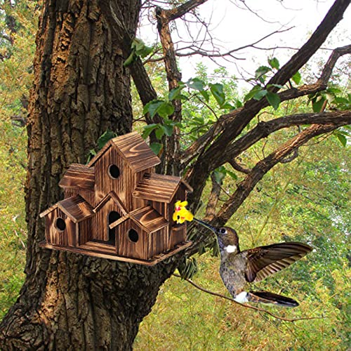 Vogelhaus Holz Vogelhäuschen Bausatz Vogelhaus Bausatz Kinder Vogelhaus Selber Bauen Insektenhotel,Braun von UMMEI