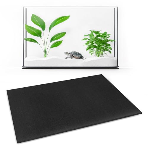 UNIFAMILY Aquarium-Nivelliermatte, stoßdämpfend, 43,2 x 33 cm, wasserdichte, komprimierbare Neoprenmatte, schwere Unterstützung, Aquariumkissen, rutschfeste Aquarium-Bodenpolster von UNIFAMILY