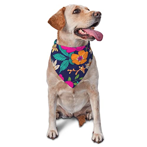 Halstuch, bedruckt, dreieckig, verstellbar, waschbar, für kleine, mittelgroße und große Hunde und Katzen Halstuch, bedruckt, dreieckig, verstellbar, waschbar, für kleine, mittelgroße und große Hunde und Katzen von UNIOND