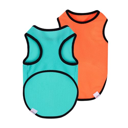 UNIPUP Kühl-Shirts für Hunde, leicht, atmungsaktiv, für kleine Hunde, Jungen, Mädchen, Sonnenschutz, ärmellose Hemden für Hunde und Katzen, Welpen, Größe M, 2 Stück UNIPUP Kühl-Shirts für Hunde, leicht, atmungsaktiv, für kleine Hunde, Jungen, Mädchen, Sonnenschutz, ärmellose Hemden für Hunde und Katzen, Welpen, Größe M, 2 Stück von UNIPUP