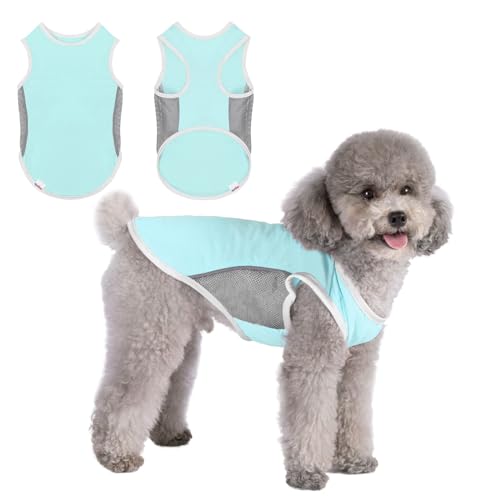 UNIPUP Sonnenschutz-Shirt mit LSF 50+ für mittelgroße Hunde, schnell trocknend, weiche Kleidung, atmungsaktiv, leicht, T-Shirt mit reflektierenden Streifen, ärmellose Weste, Haustierbekleidung UNIPUP Sonnenschutz-Shirt mit LSF 50+ für mittelgroße Hunde, schnell trocknend, weiche Kleidung, atmungsaktiv, leicht, T-Shirt mit reflektierenden Streifen, ärmellose Weste, Haustierbekleidung von UNIPUP